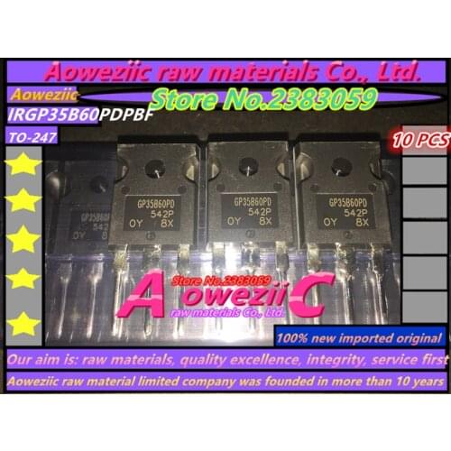 Aoweziic 100% new imported original IRGP35B60PD GP35B60PD IRGP35B60PDPBF TO-247 IGBT FET 60A / 600V