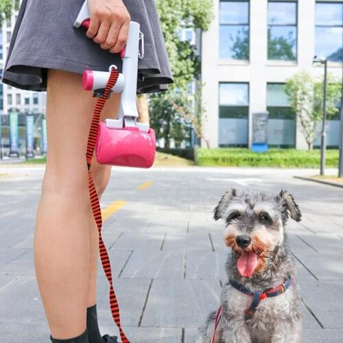 60% Dropshipping!!2-in-1 design pet garbage shovel feces cleaning portable handle outdoor shovel feces shovel