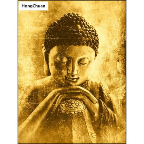 Religious Buddha Figure 5D DIY Full Square/Round Diamond Painting Diamond Embroidery Diamond Cross Stitch Home Decoration Gift