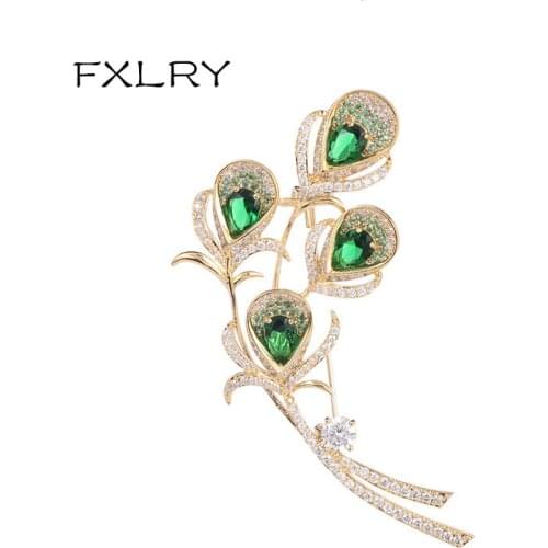 FXLRY Wedding Brooches For Clothes