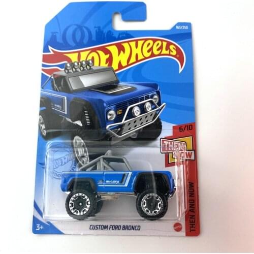 Hot Wheels 1:64 CUSTOM FORD BRONCO Edition Metal Diecast Model Cars Kids Toys Gift