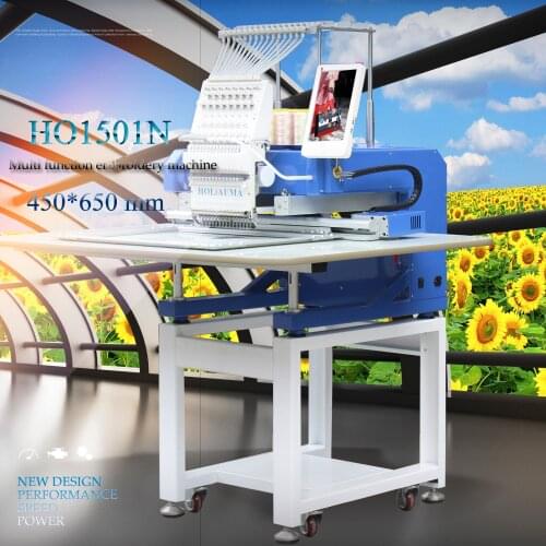 China Factory price embroidery machine 1/2 heads for 15 Colors Single Head free machine embroidery designs ladies suits