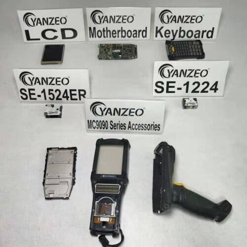 Keypad Data Terminal Collector Replacement Parts Back Cover Replacement for Symbol MC9090-G RFID, MC9090-Z RFID