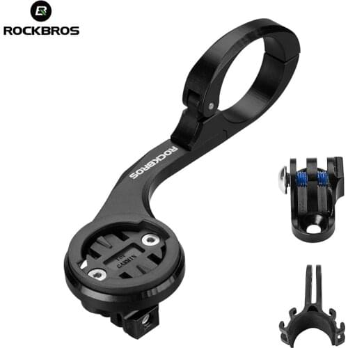 ROCKBROS Bicycle Computer Camera Mount Holder Out Front Bike Mount From Bike Mount Accessories for iGPSPORT Bryton GoPro