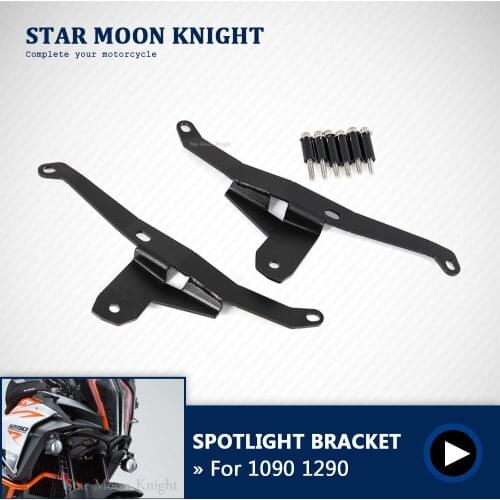 For 1090 1290 Adventure All Year Spotlight Bracket Holder Spot Light Mount For 1090 1290 Super ADV R S 2017 2018 2019