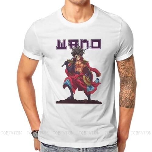 One Piece Sanji Anime 100% Cotton TShirts Luffy Wano Warrior Distinctive Homme T Shirt Hipster Tops Size S-6XL