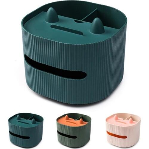 Tissue Box Simple Decorative Paper Holder Remote Control Organizer Napkin Storage Box Storage Boxes Organization