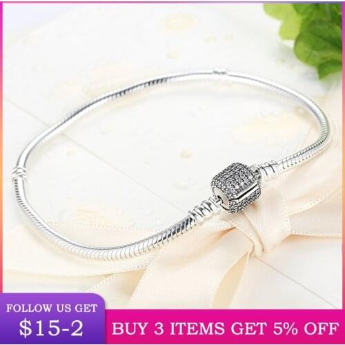 LByzHan Authentic Sterling Silver Original Bracelet Fit Original Design Beads Charms DIY Jewelry Fashion Gift For Women CMC907