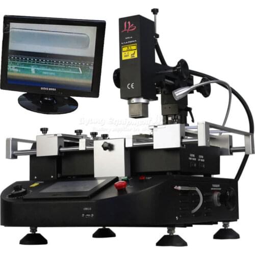 BGA Rework Station Hot Air 4500W LY R5860C Reballing 3 Heating Zones CCD Camera System