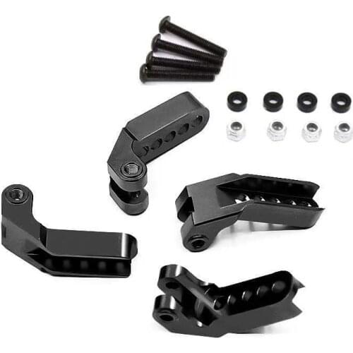 Aluminum Alloy Defender Front and Rear Adjustable Hydraulic Bracket for TRAXXAS TRX4 suspension Bracket 1/10 RC Climbing car
