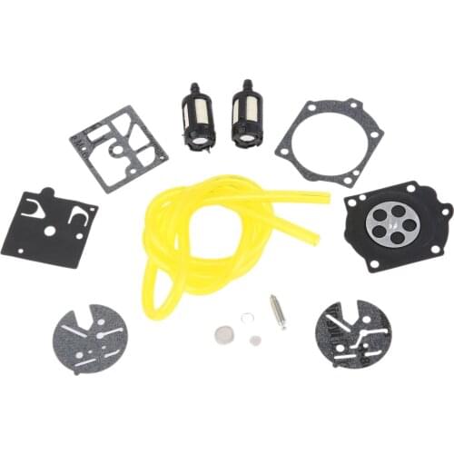 Carburetor Repair Rebuild Diaphragm Kit for Homelite XL 2 & Super 2 for Walbro HDC Carb Brush Cutter Grass Trimmer Chainsaw