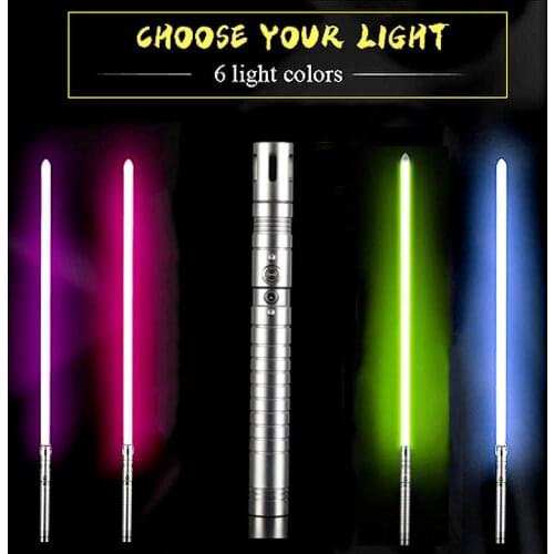Lightsaber Troops Role Play Light Toy Creativity Free Air Combat Steel Toy Handle Sword Light Toy Laser Sword Adult Sword