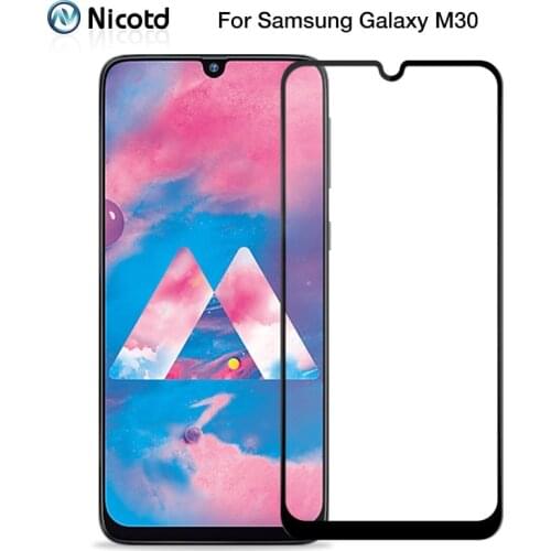 Tempered Glass For Samsung Galaxy A20 A10 A50 A40 A30 M10 M20 M30 Screen Protector for Samsung A70 A80 A60 Full Cover Protection