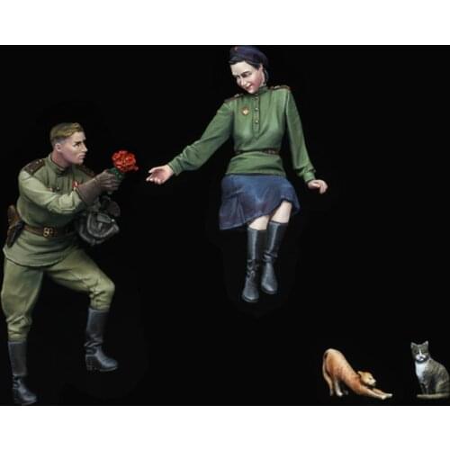 1/35 Resin Figure Model Kit Unassambled Unpainted S069(NO TANK)