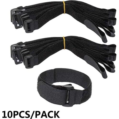 10Pcs Durable High Quality Multicolor 30*2cm RC Eachine Lipo Battery Antiskid Cable Tie Down Nylon Straps