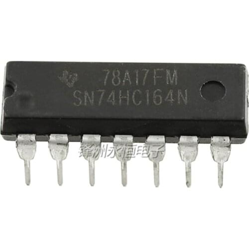 20PCS 8-bit Serial Input/Parallel Output Shift Register 74HC164D 74HC164 SN74HC164DR 74HC164D DIP14 SOP14