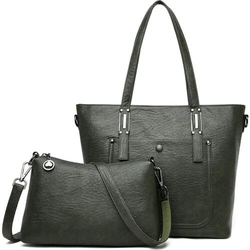 2021 New Luxury Brand Women Handbags Large Capacity Tote Bag Designer soft Leather Ladies Hand Bags Casual Crossbody Bags for