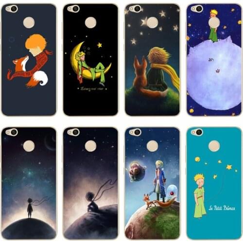 Lovely the Little Prince fox On Mint Cover TPU Phone Case For redmi4A 4X 5 5a 5Plus note4 4X 5 for xiaomi4 5 6X 8 note3 miX2S