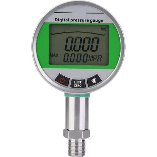 Hot Sale 0-1.6MPA Digital Pressure Gauge Stainless Steel Hydraulic Pressure Gauge High Accuracy Pressure Tester Meter