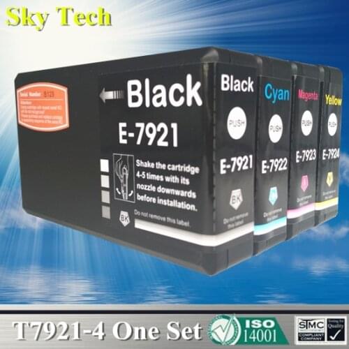 Quality Compatible Ink Cartridge For T7921 - T7924 , For Epson WorkForce WF-5111 WF-5191 WF-5621 Printer
