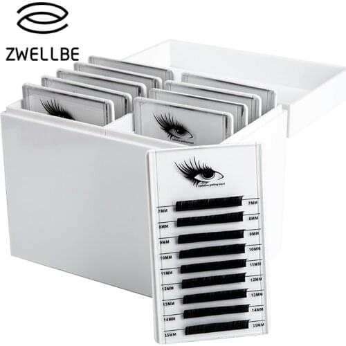 Eyelash Storage Box 5/10 Layers Makeup Organizer False Eyelashes Glue Pallet Holder Grafting Eyelashes Extension Makeup Tool