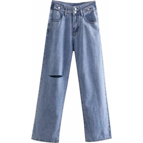 Casual Solid Maxi Straight Leg Pants DLZK101