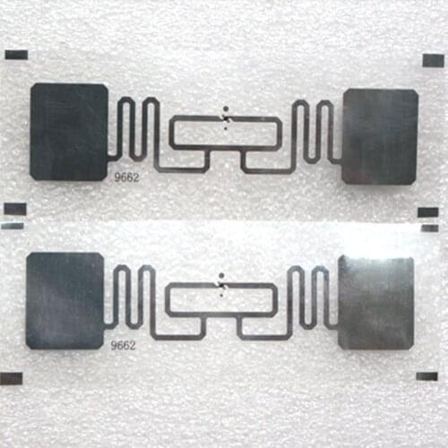 Alien 9662 dry inlay 1000pcs/Lot UHF RFID long range tags RF passive cards