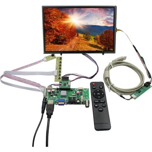 10.1inch B101UAN01.A 1920X1200 Brightness 400nit Resistive Touch Panel LCD Screen with HD-MI VGA AV USB LCD Controller Board