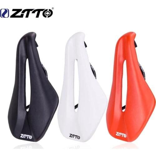 ZTTO MTB Road bike Saddle Ultralight Bicycle Saddle Wide Hollow PU Surface Breathable Saddle Ergonomic Short nose Design Saddle