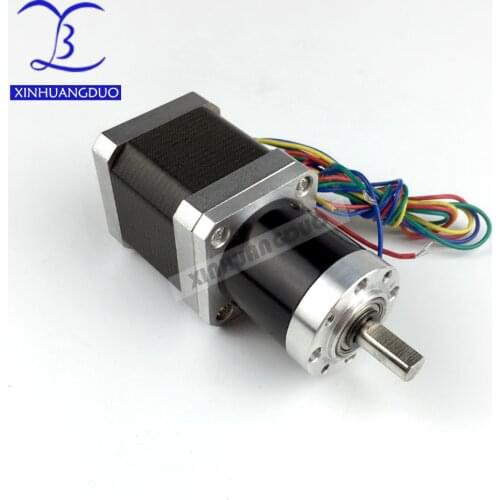 Gear ratio 100:1 Planetary Gearbox stepper motor Nema 17 1.68A Geared Stepper Motor 3d printer stepper motor