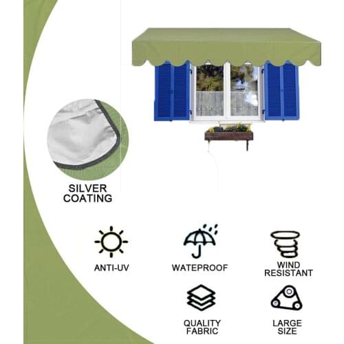 Sun Shade Sail Shade Cloth Square Sand Outdoor Blocks Sail Shades for Patios Yard Pergola Garden Dustproof J2Y