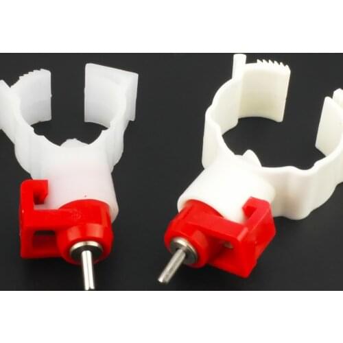 60PCS Poultry chicken nipple drinker automatic ball type waterer drinking drinkers watering cage accessories layer broiler farm