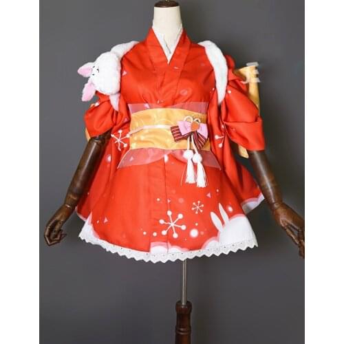 Anime VTuber Hololive Usada Pekora Kinomo Uniform Dress Cute Suit Any Size Cosplay Costume Women Halloween Free Shipping 2021New