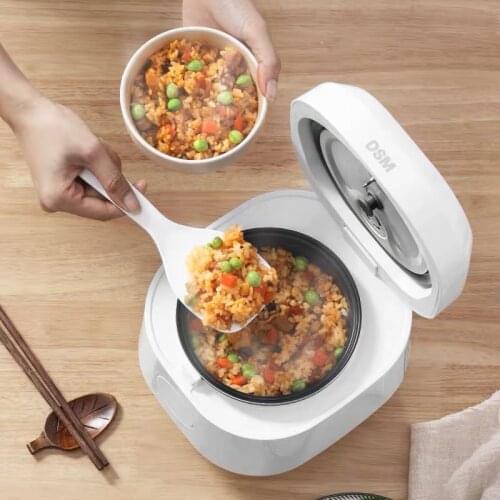 1.2L Portable Rice Cooker 220V Mini Multi Cooker Smart Kitchen Appliances Non Stick Pentola Elettrica Appointment Soup Maker