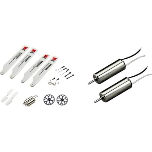 1set Main Blade+Tail Blade+Tail Motor+Gear+Screws Kit for Wltoys XK K110 & 2Pcs for XK.2.K110.011 Tail Motor