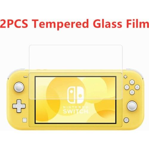 1PC/2PCS Nintendo Switch Lite Tempered Glass Film Protector Screen Ultra-thin Explosion-proof Touch Protective For Switch Lite