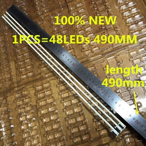 10Pieces/lot 100%NEW 100% test 40"screen V400DK1-KS1 LED backlight bar V400D1-KS1-TLEM2 E117098 48 LEDs 490MM