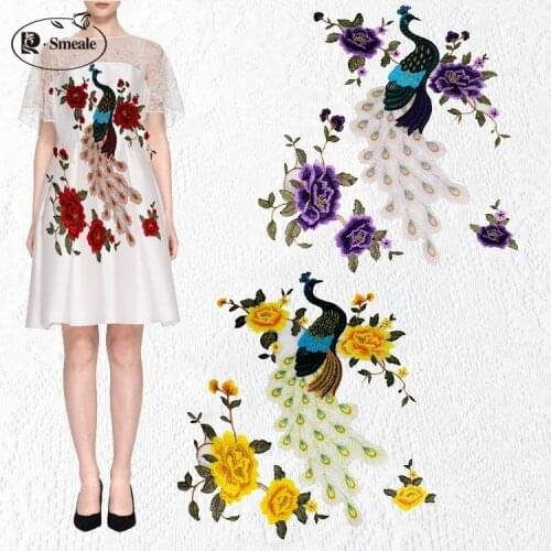 2 Sets/ Embroidered Gauze Gauze Paste Can Be Used for Hand Sewing of Skirt DIY Accessories RS 1050