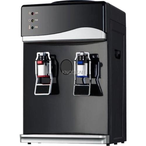 Mini electric water dispenser desktop mini cold ice cooler water heater coffee tea bar assistant D177