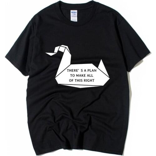 Prison Break Paper Crane Theres A Plan To Make All Of This Right Cotton Boy Man Short Sleeve T Shirt Summer ZIIART