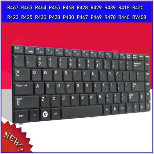 Laptop Keyboard For Samsung R467 R463 R464 R465 R468 R428 R429 R439 R418 R420 R423 R425 Notebook Replace US Keyboard