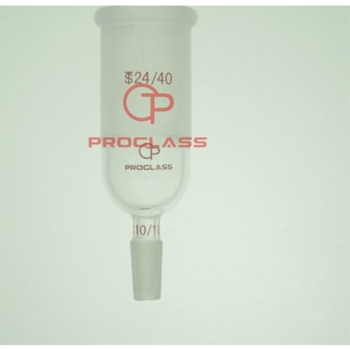 Laboratory B Glass Enlarging Connecting Adapter TOP 24/40 Bottom 10/18