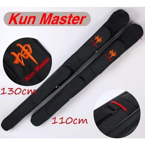 Kun Master Tai Chi 1.3 M 1.1M Sword Bags Shoulder Strap Kendoist Oxford Fabric Leather Kendo Aikido Iaido Bag