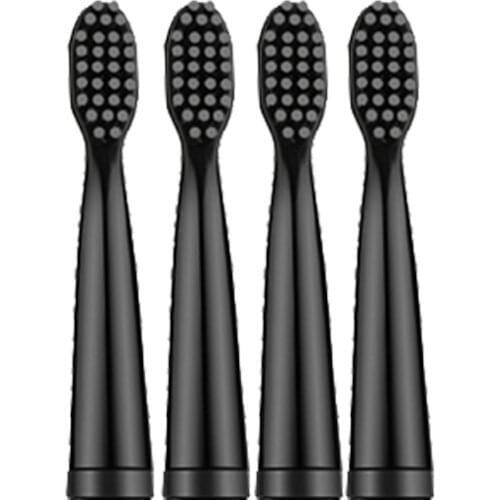 Toothbrush Heads for JD005 Sonic Thoothbrush 4 Pieces Replacement Head Soft Tooth Brush Nozzle Oral Hygiene