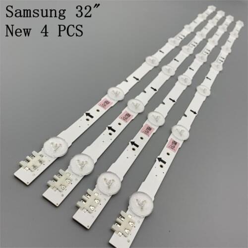 New 4 PCS 7LED 647mm LED backlight strip for Samsung UE32J5500AK D4GE-320DC1-R2 D4GE-320DC1-R1 Bn96-30443A 30442A 2014SVS32FHD