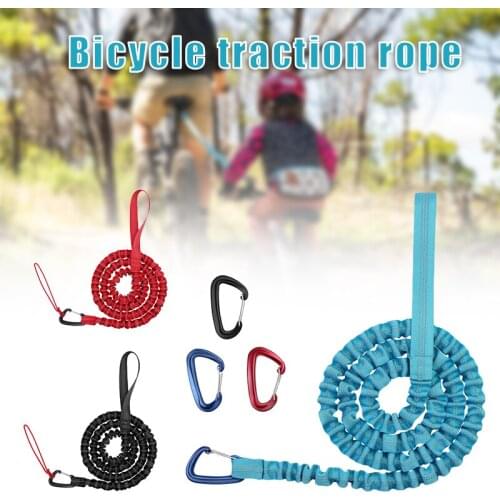 Newly Bike Bungee Tow Rope for Kids Cycling Stretch Pull Strap for Riding Further with Your Compatible with Any Bicycle