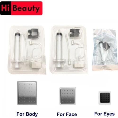 10PCS/lot Disposable Photon Vanadium Titanium Crystal Injection Syringe Tubing Aesthetic Facial Restoration For MicroPower Gun