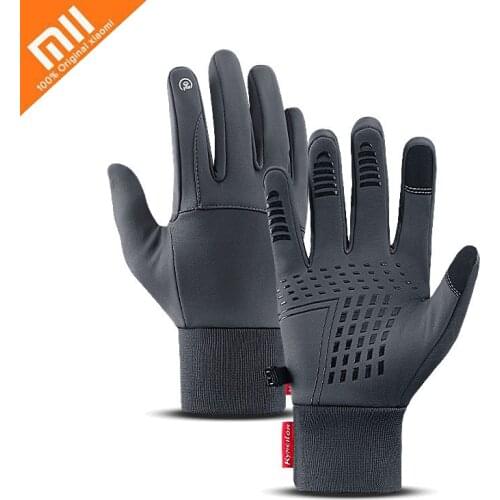 Xiaomi Windproof Warm Gloves Touch Screen Wear-Resistant Non-slip Waterproof Sports Riding Gloves Motorcycle Skiing Gloves