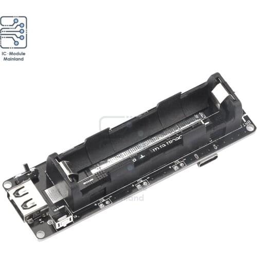 WEMOS ESP32 18650 Lithium Battery Expansion Board V3 3.2V-4.2V Li ion Mobile Power Shield SMD Holder Module Micro USB Port