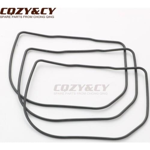 3pc Gasket valve cover for Kymco Agility Basic 50 DJ S Filly Super 8 50 Vitality 50cc 4-stroke
